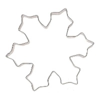 Schneeflocken-Ausstechform 8,7 cm - Wilton