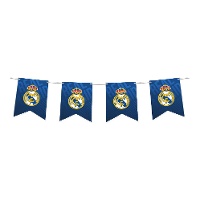 Wimpelkette von Real Madrid in Blau