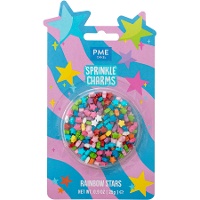 Regenbogen-Sternstreusel 25 g - PME
