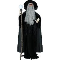 Zauberer mit Licht, Ton und Bewegung, 1,90 m