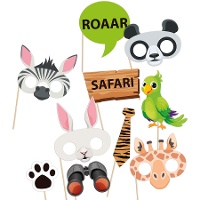 Safari-Fotocall-Kit - 10 Stück