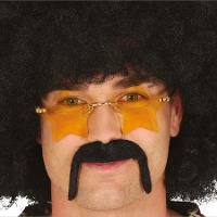 Gelbe Sternenbrille