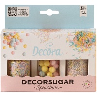 85-g-Set mit gemischten, perlmuttfarbenen Sprinkles