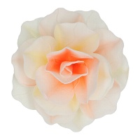 Essbare Waffelblume Rose Pastella 12,5 cm - FunCakes - 1 Stück