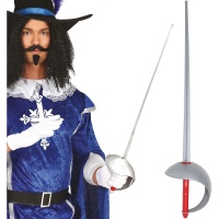 Musketierschwert grau - 67 cm