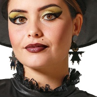 Vogelscheuchen-Ohrringe - 1 Paar