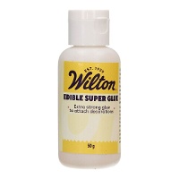 Essbarer Superkleber von Wilton, 50g - extra stark