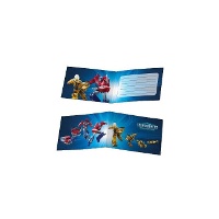 Transformers Einladungen - 6 Stück
