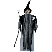 Hexenanhänger mit Licht, Ton und Bewegung, 1,80 m