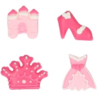 Zuckerfiguren von Princess Fairytale - 8 Stück