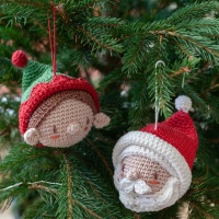 Amigurumi-Set - Weihnachtsfiguren - Anchor