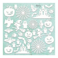 Halloween Chipboard - Mintay Papers