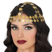 Diadem mit goldenen Münzen