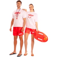 Authentisches Rettungsschwimmer-Kostüm für Erwachsene