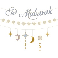 Eid Mubarak Girlande, 2 m lang