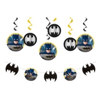 Batman Deko-Anhänger - 7 Stück.