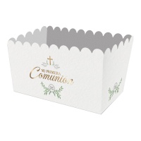 Breite Geschenkbox für Erstkommunion JHS - 3er Pack