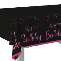 Tischdecke Elegant Pink, 1,20 x 1,80 m