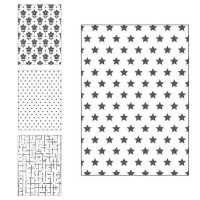 Prägefolder in 2D von Push, 12,7 x 17,8 cm - Misskuty