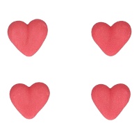 Rote Zuckerherzen - FunCakes - 336 Stück