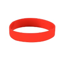 Silikonarmband für Kinder, 1 cm - 50 Stück