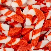 Zuckerstreusel mit Zuckerstangenmotiv, 25 gr - PME