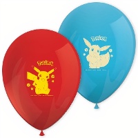 Pokémon-Latexballons - 8 Stück