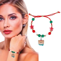 Weihnachtsbär-Armband