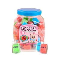 Gummibonbon-Ziegel gefüllt mit Gelee, 18g - 50 Stück