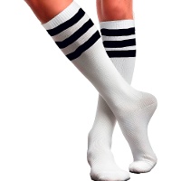Retro Sportsocken - 1 Paar