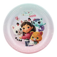 Gabby's Puppenhaus 23 cm Teller - 6 Stück