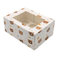 Cupcake-Box für 6 Cupcakes 