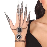 Metallarmband mit Krallen