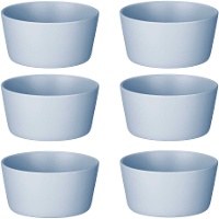 Tiefe Teller, 15 cm, glatt - 6 Stück