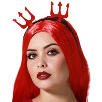 Rote Teufelstrident-Diadem