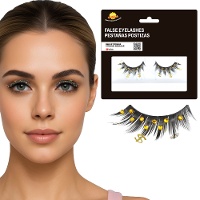 Kunstwimpern mit Dollarzeichen