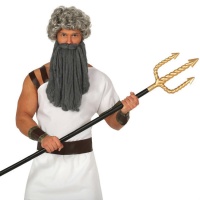Abnehmbarer goldener Poseidon-Dreizack