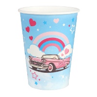 Barbie Girly Becher, 270 ml - 10 Stück