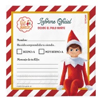 Freche Elf-Servietten von The Elf on the Shelf, 16,5 cm - 30 Stück