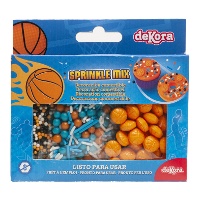 Basketball-Sprinkles-Mix, 70 g - Dekora