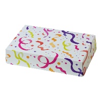 Kasten von 23,5 x 16 x 5 cm mit Serpentinen-Muster