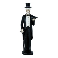 Eleganter Skelettherr, 28 x 8 cm
