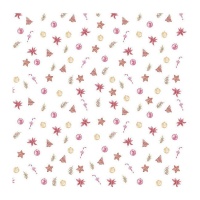 Pergamentpapier Weihnachtsträume 30,5 x 30,5 cm - Artis Dekor - 3 Stk.