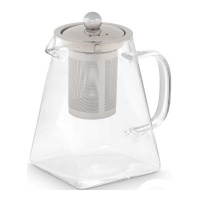 Teekanne mit 800 ml Fassungsvermögen und Edelstahlsieb