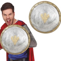 37 cm Schild eines mittelalterlichen Kriegers
