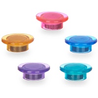 Kleine pastellfarbene Magnete - 10 Stück