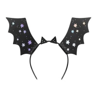 Holographisches Fledermaus-Stirnband - PartyDeco