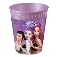 K-Pop-Partybecher, 250 ml, wiederverwendbar - 4er-Set