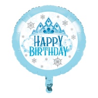 Schneeprinzessin Luftballon 45 cm - Creative Converting