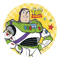 Essbare Oblate mit Buzz Light Year (Ø 20 cm)